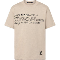 LOUIS VUITTON Lv X Park Seo-Bo Short-Sleeved Cotton Crewneck
