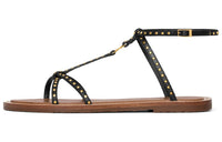 CELINE One Strap Sandals Women's Black
