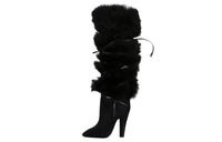 SAINT LAURENT Knee high Boots Women's Black