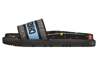 DIOR Dway Slip Resistant Stylish Sandal Women's Black