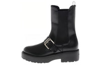 MIU MIU Short Chelsea Boots Women's Black