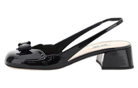MIU MIU Chunky Heel High Heels Women's Black
