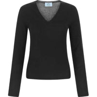 PRADA Cashmere Sweaters Women's Black
