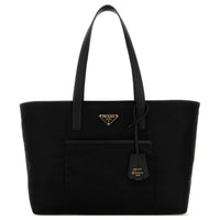 PRADA Recycled Nylon Tote Bag, Shopping Bag, Handbag, Shoulder Bag Women's Black