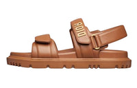 DIOR DiorAct Strap Sandals Women's Brown