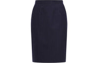 SAINT LAURENT Pinstriped Pencil Skirt