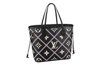 LOUIS VUITTON Neverfull Mm Monogram Empriente Black