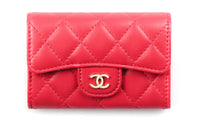 CHANEL 22K Autumn And Winter Card Holders