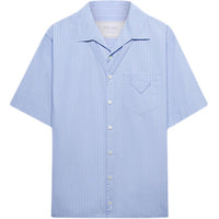 PRADA FW24 Shirt Men's Interstellar Blue