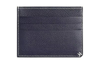 HERMES Evercolor Calfskin Card Holder Women's 2Z Bleu Nuit Midnight Blue