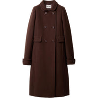 MIU MIU FW24 Coats Women's Brown