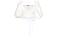 MIU MIU Crop Tops Women's White