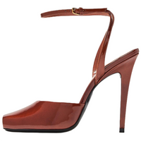 SAINT LAURENT Orhand Peep Toe Sandals Women's