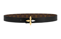 LOUIS VUITTON Louisette 25MM Reversible Belt Monogram Canvas