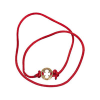 LOUIS VUITTON Pre-Owned 2000-2023 Silk Sun Idylle Cord Costume Bracelet