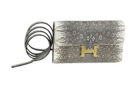 HERMES Lizard Skin Shoulder Bag Crossbody Bag Wallet Regular Women's Original