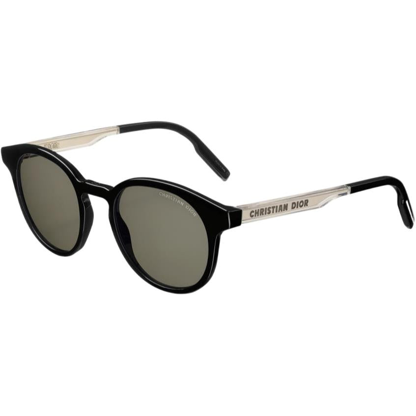 DIOR Oval Sunglasses Men's Black
