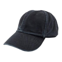 SAINT LAURENT Cotton Baseball Caps Women's Black
