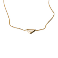 PRADA Metal Necklaces Women's Gold