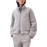 HERMES Jackets Coats Men's Gray
