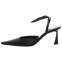 SAINT LAURENT Aimée Irregular Heel High Heels 7.5cm Women's Black