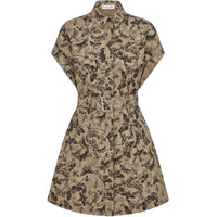 DIOR Short-Sleeved Dresses Women's Beige
