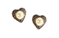 CHANEL - Stud Earrings Women's Gold