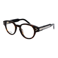 DIOR Acetate Oval Eyeglass Frames Men's Brown