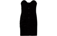 SAINT LAURENT Sleeveless Dresses Women's Black