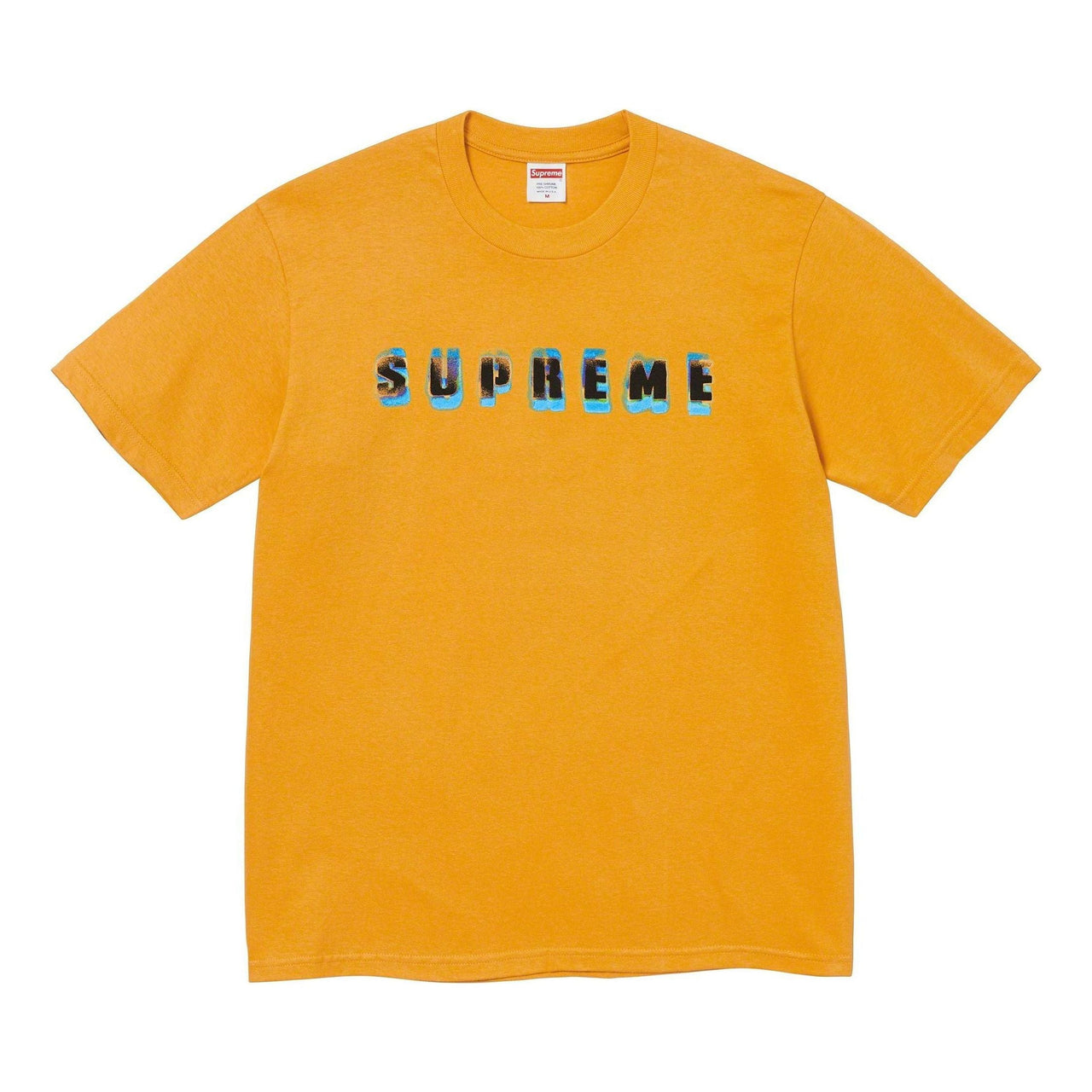 Supreme Stencil T-Shirt FW23 'Mustard' SUP-FW23-018-M