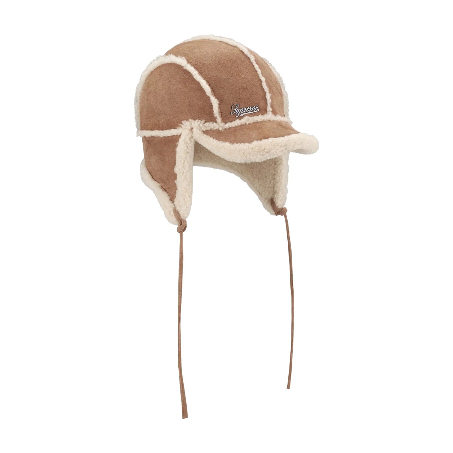 Supreme FW25 Shearling Lined Earflap Cap 'Tan' SUP-FW25-1100-TAN
