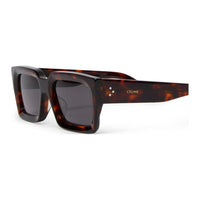 CELINE Acetate Rectangular Sunglasses Men's Tortoiseshell