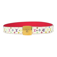 LOUIS VUITTON X Takashi Murakami 2005 Monogram Belt