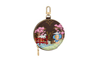 LOUIS VUITTON Round Coin Purse Monogram Vivienne Wisteria Pink