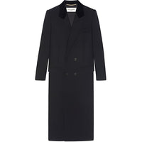 SAINT LAURENT Coats Women's Black