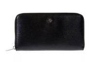 DIOR Leather Card Holder Wallet Men's Black