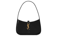 SAINT LAURENT LE5A7 Shiny Cow Leather Shoulder Bag Handbag Shoulder Bag Women's Black