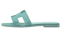 HERMES Oran Stylish Sandals Women's Blue