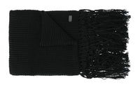 SAINT LAURENT Knitted Long Scarf