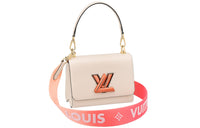 LOUIS VUITTON Twist Pm Epi Grained Leather Quartz White/Pink Gradient