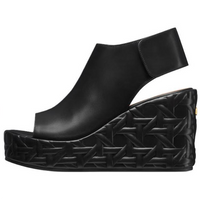 DIOR Attitude Strap Sandals 9.5cm Women's Black