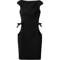 MIU MIU Short-Sleeved Dresses Women's Black