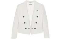 SAINT LAURENT Business Suits Men Ecru