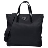PRADA Nylon Shoulder Bag Crossbody Bag Handbags Men's Black