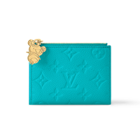 LOUIS VUITTON X Takashi Murakami Lisa Wallet Kabira Blue