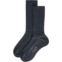 Loro Piana Mid-Calf Socks Women's 1 Pack Dark Gray