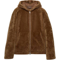 PRADA SS25 Jackets & Coats Men's Umber