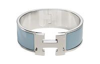 HERMES Clic Bangles Women's Blue