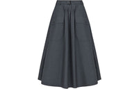 DIOR Quarterly New Products Denim Long Skirts Women's Gray