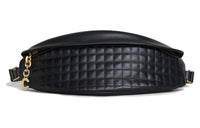 CELINE Leather Fanny Pack Mini Women's Black